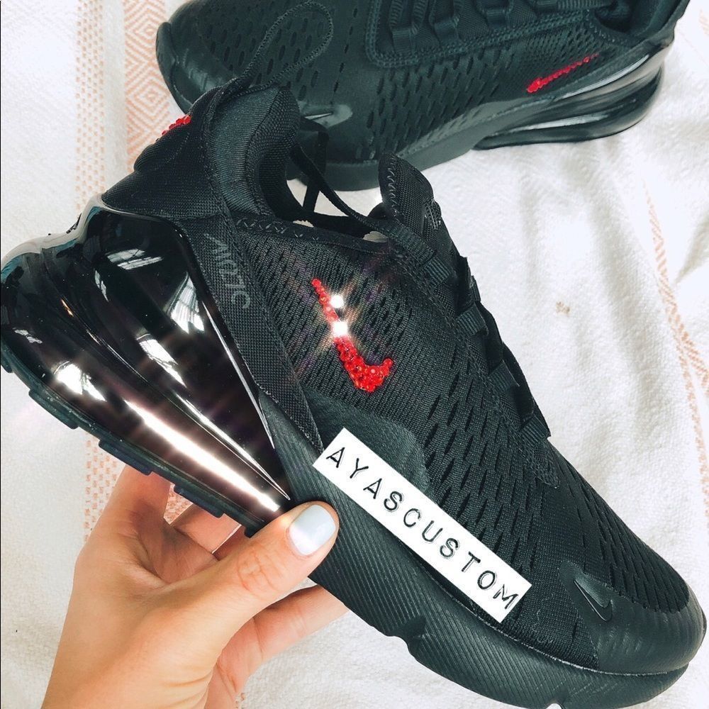 - Air max 270 custom Swarovski crystals - Picture 1 of 3